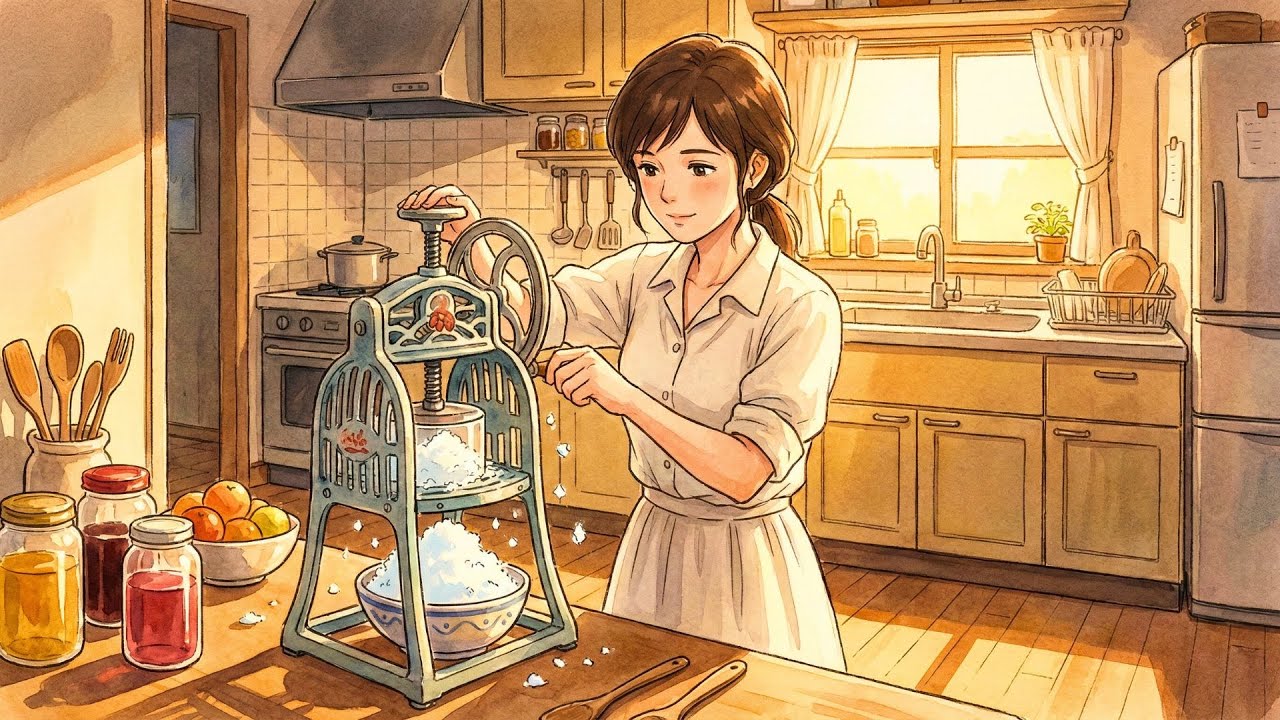 First love remembered through summer cooking | gentle romance in silence 🍑