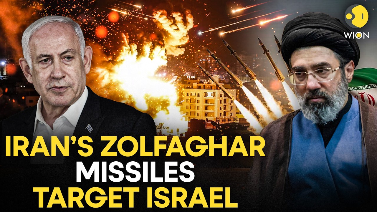 Iran Strikes Israel LIVE: Zolfaghar Missiles Target Israeli Cities: Tel Aviv, Haifa Hit | WION Live
