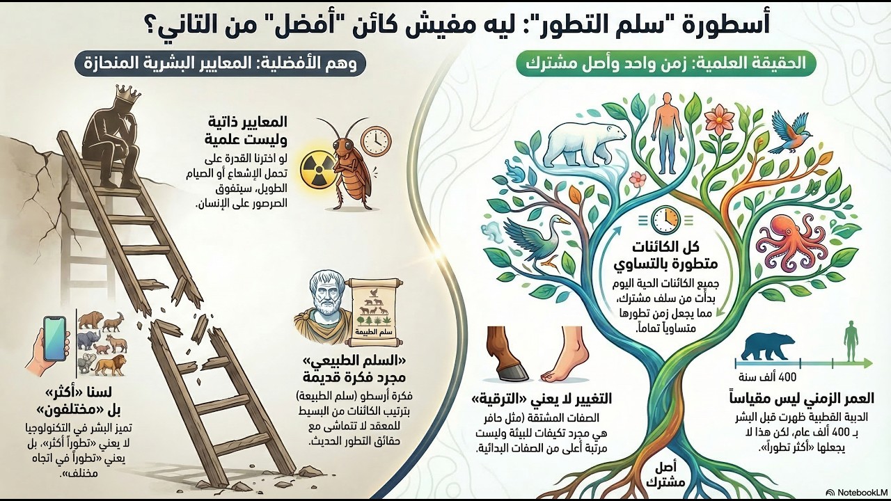 خرافة سلم التطور