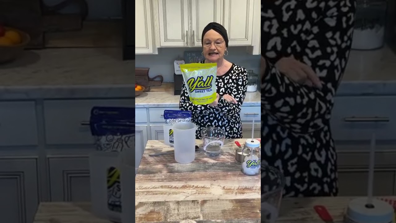 Y’ALL SWEET TEA (Mama Sue’s favorite) is launching a new product today.