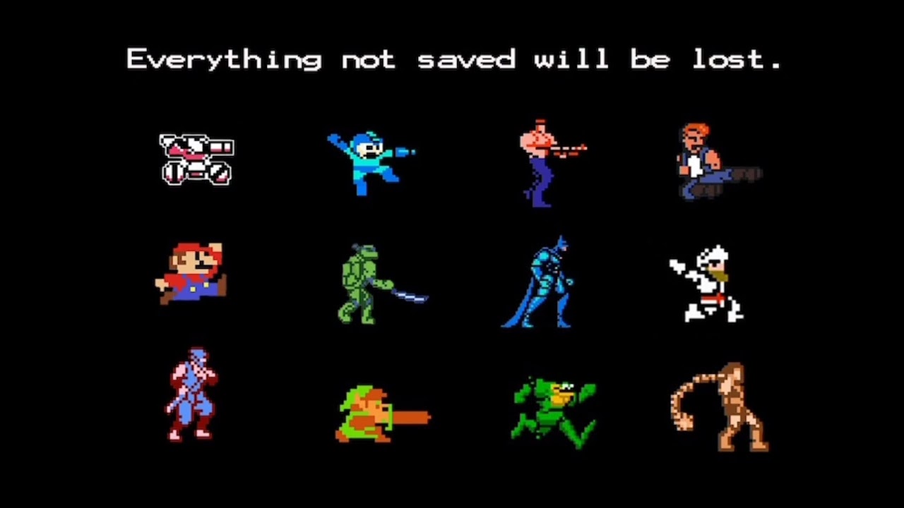 everything not saved will be lost