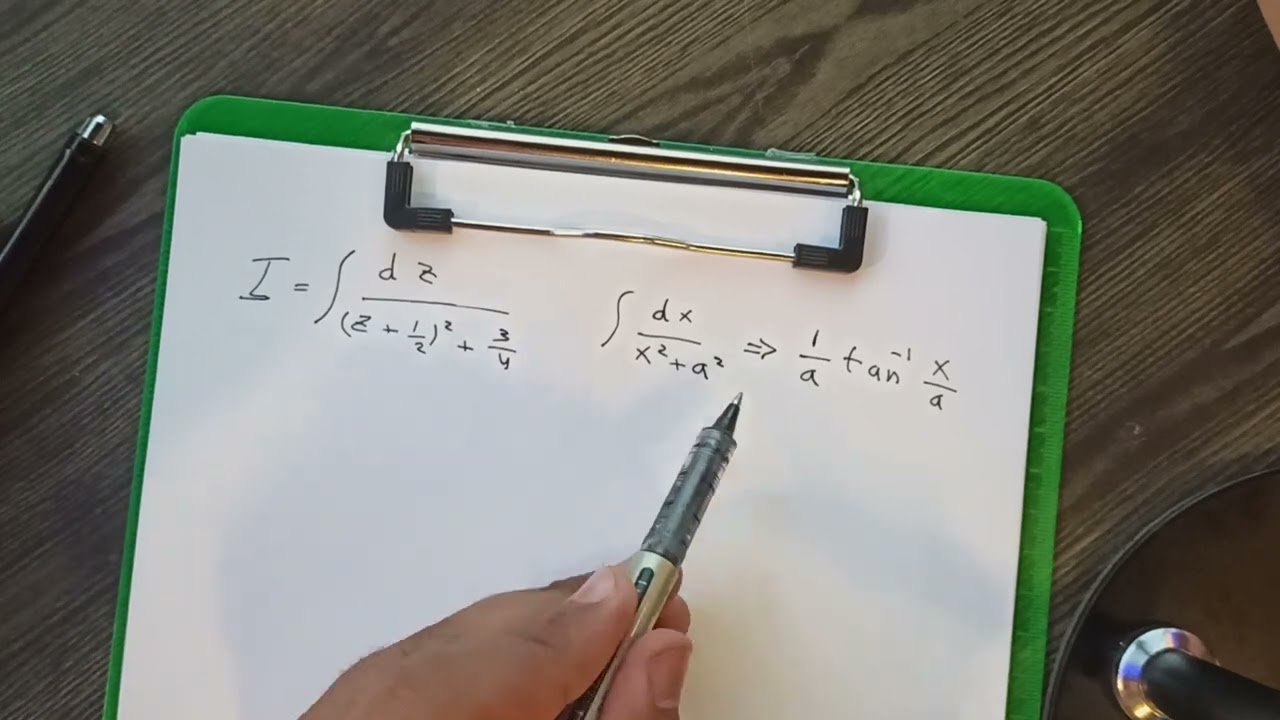 شرح طريقة التعويض بدلالة   tan(x/2)