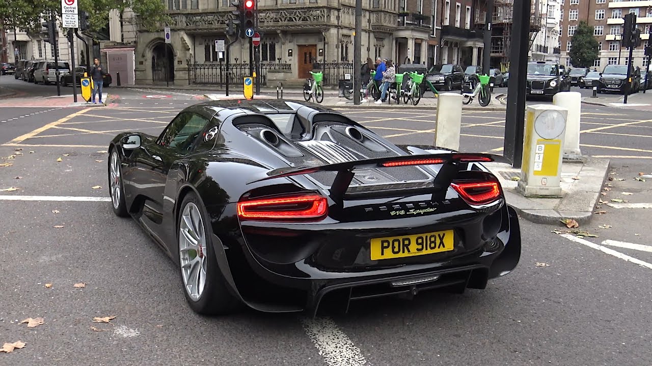 Supercars in London October 2024