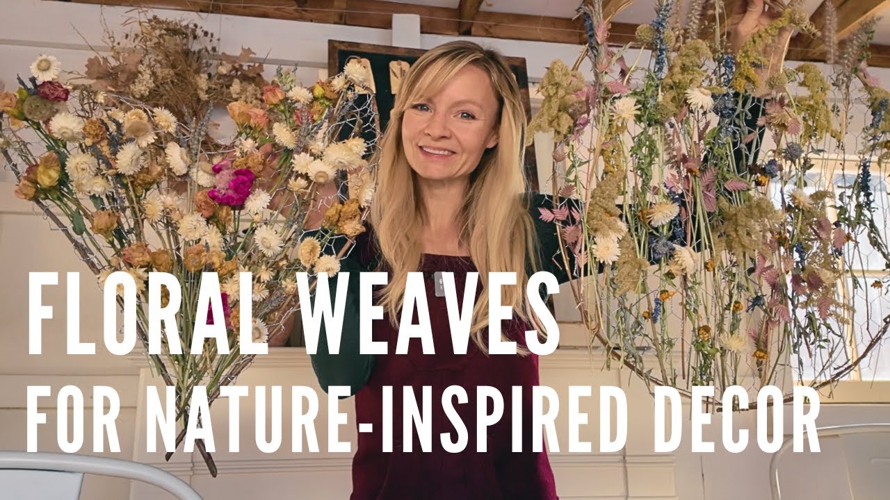 Botanical Elegance: Learn to Weave Nature's Beauty into Floral Hoops