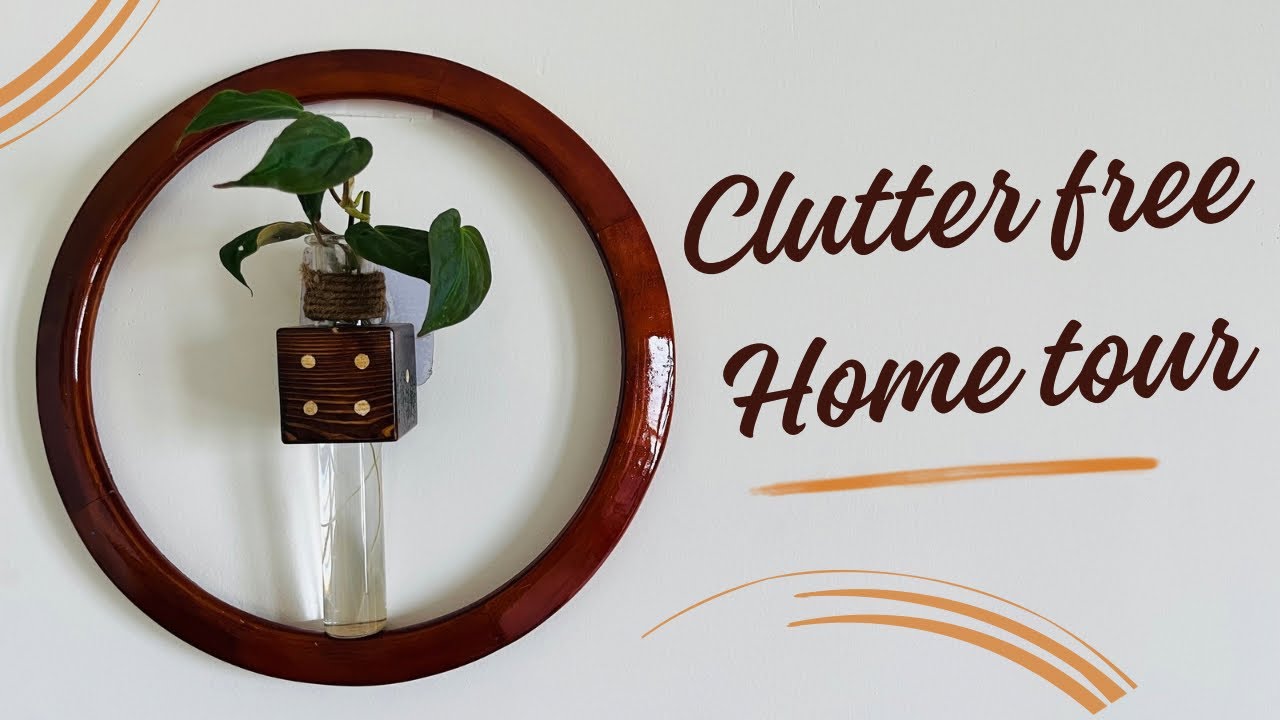 தமிழில் My Clutter free Home tour / decluttering Journey
