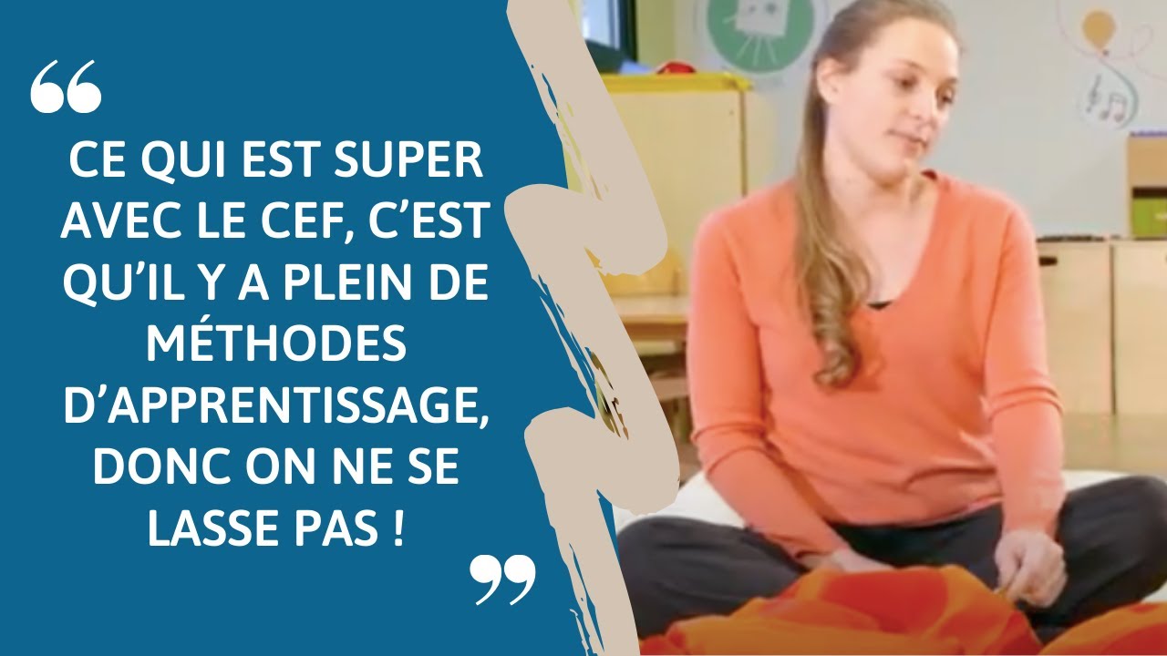 Interview de Julie sur le CAP Petite Enfance du Centre Européen de Formation