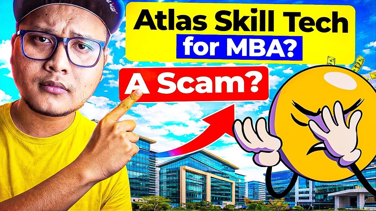 Atlas Skilltech University MBA Review 2026 | Fees, Placements, ROI Truth