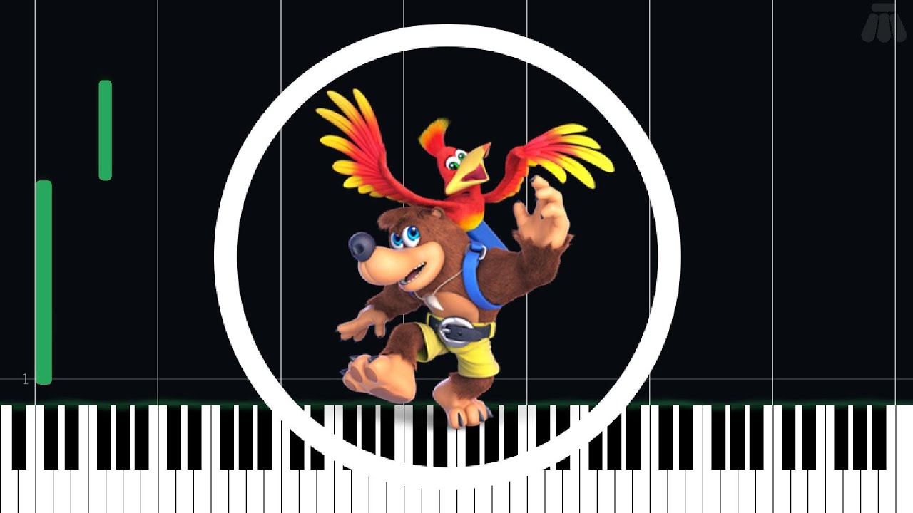 Terrydactyland - Banjo-Tooie - Easy Piano Tutorial