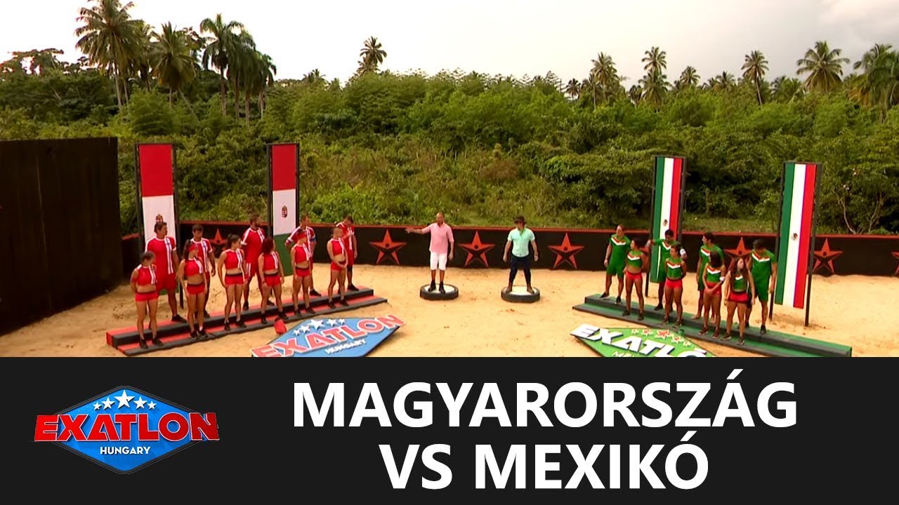 Exatlon Hungary és az Exatlon Mexikó csatája!