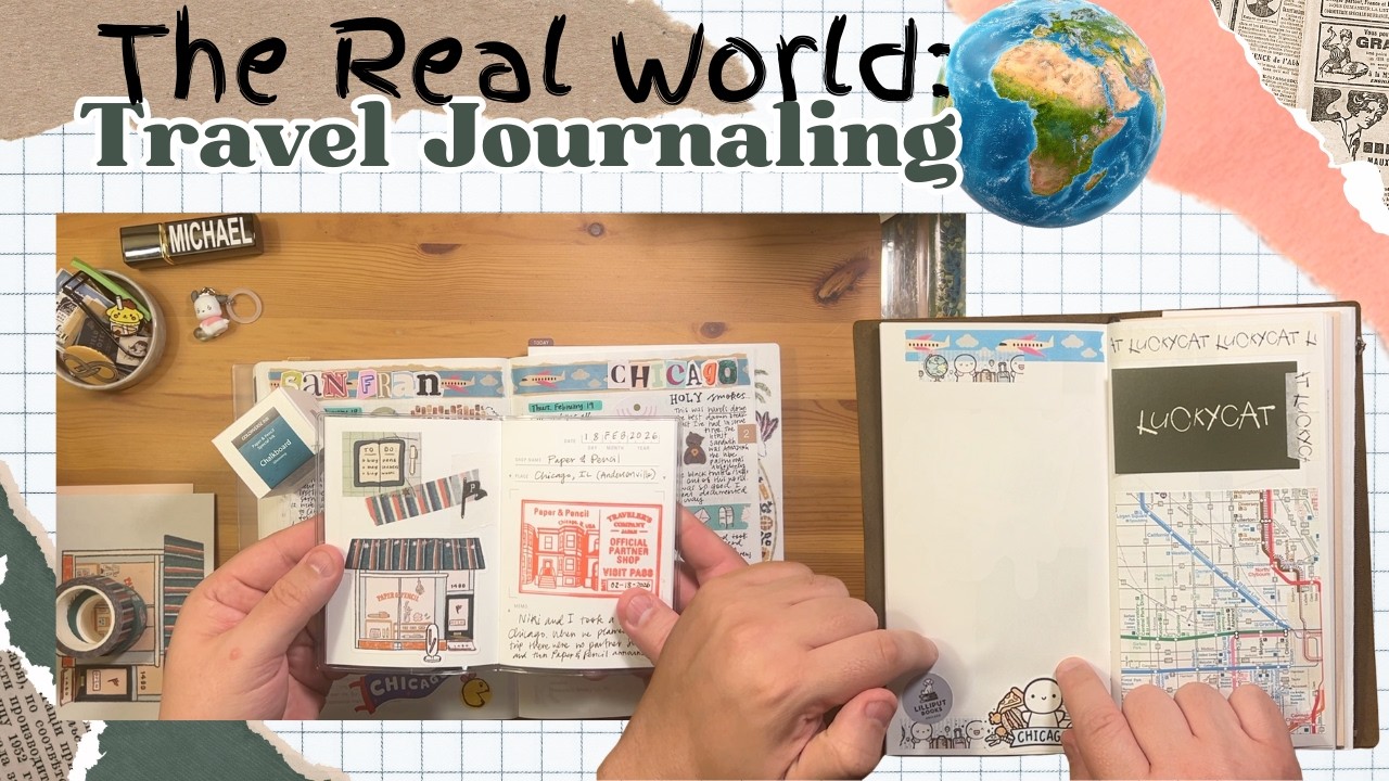 A Realistic Overview of Journaling on a Trip | Hobonichi Cousin & TN | Stationery Souvenir Haul
