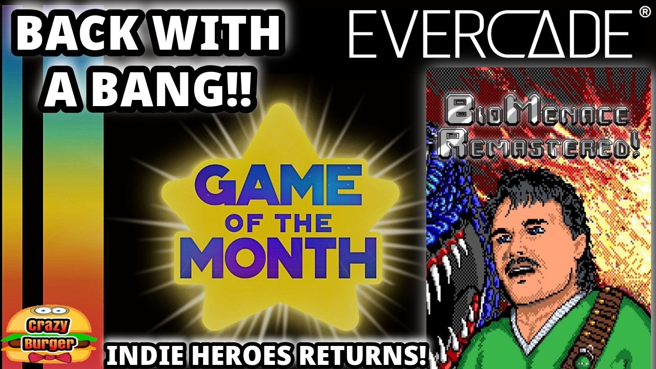 В рамках программы Evercade Indie Heroes возвращается игра месяца &mdash; DOS Cracker - BioMenace Remas...