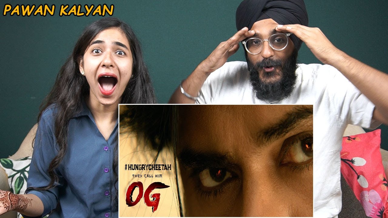 Hungry Cheetah - OG Glimpse Reaction| Pawan Kalyan | Sujeeth | Thaman S