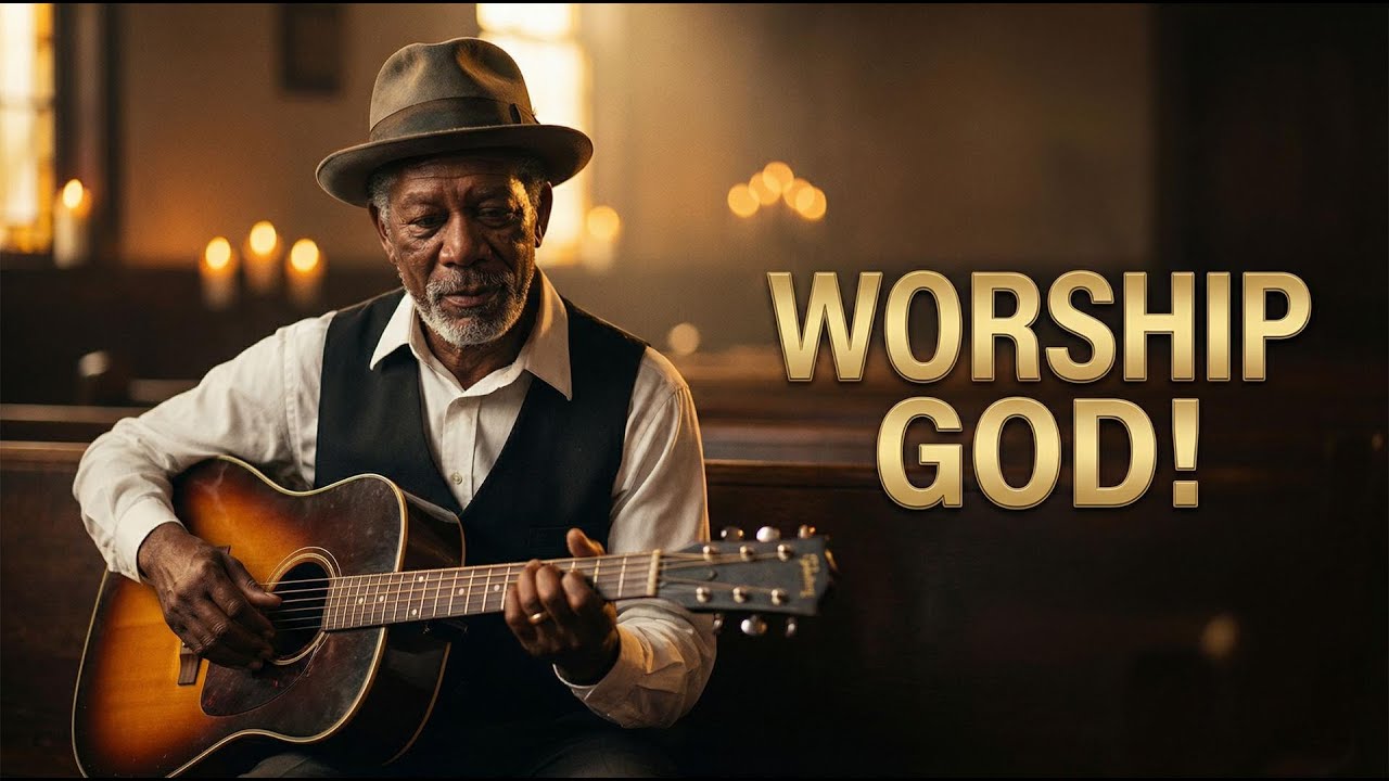 Psalm 23 ✝️ – Christian Blues Sleep Music for Rest and Peace 🙏| Vintage Gospel Blues