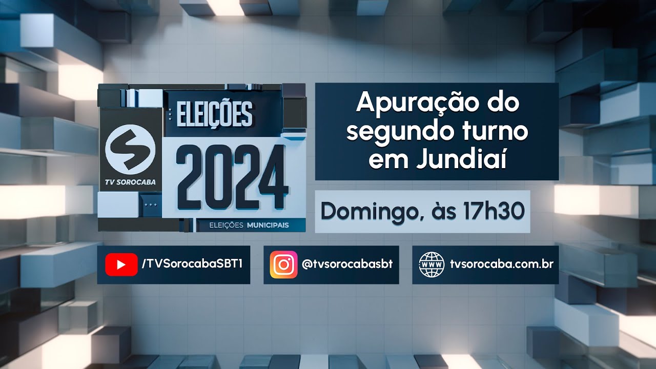 Eleições 2024 | Apuração do 2º Turno em Jundiaí | Ao Vivo | TV Sorocaba SBT