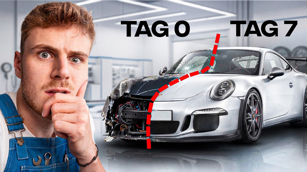 Wie ich meinen Traumwagen in 7 Tagen Repariert habe ✅