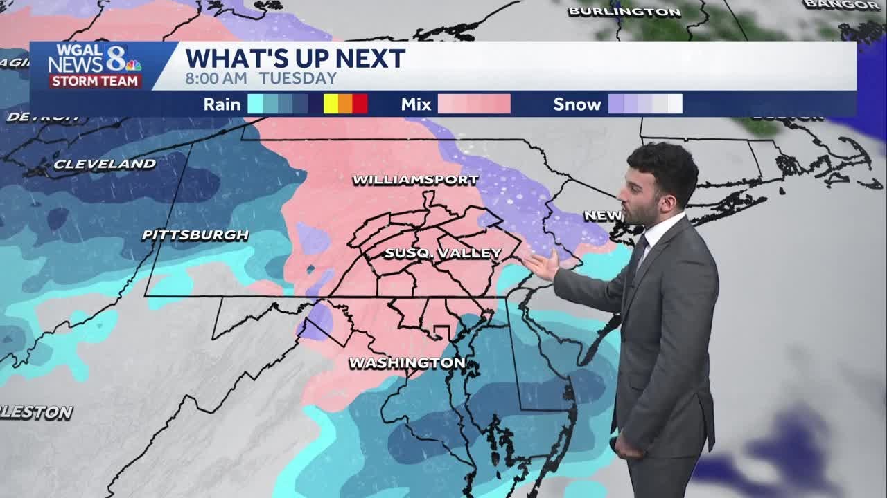 Sunny & warm Saturday; rain/snow chances Sunday into next week