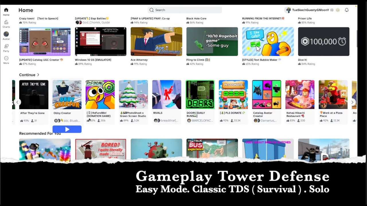 Gameplay Tower Defense