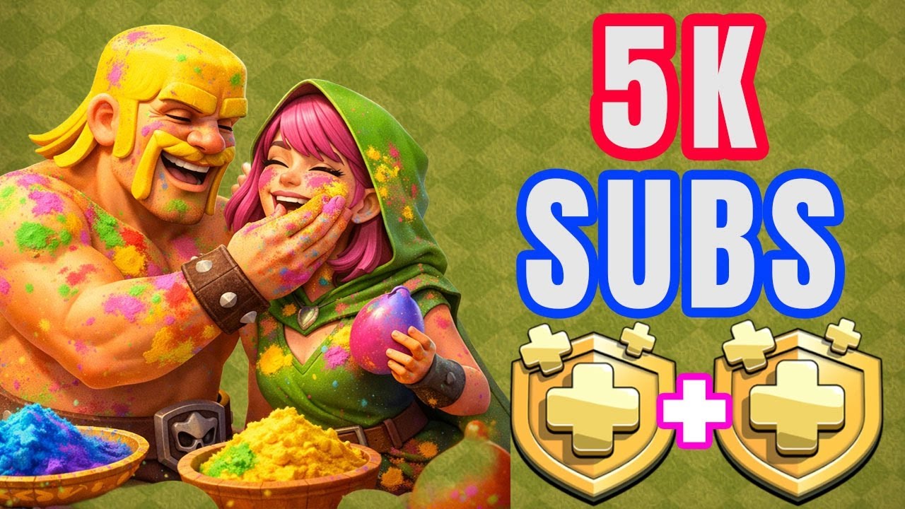 2 GOLDPASS GIVEAWAY ON 5K SUBSCRIBERS || CLASH OF CLANS LIVE