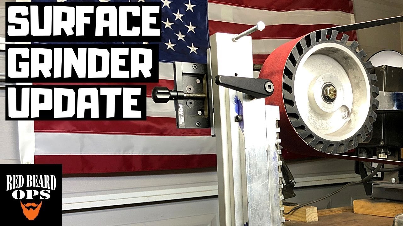 Home Made Surface Grinder Update