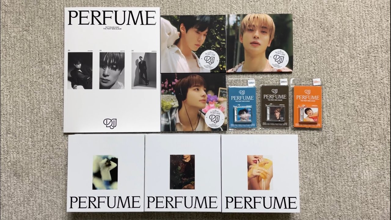 ♡Unboxing NCT DOJAEJUNG 엔시티 도재정 1st Mini Album Perfume 퍼퓸 (Photobook, Box, Digipack & SMini Ver.)♡