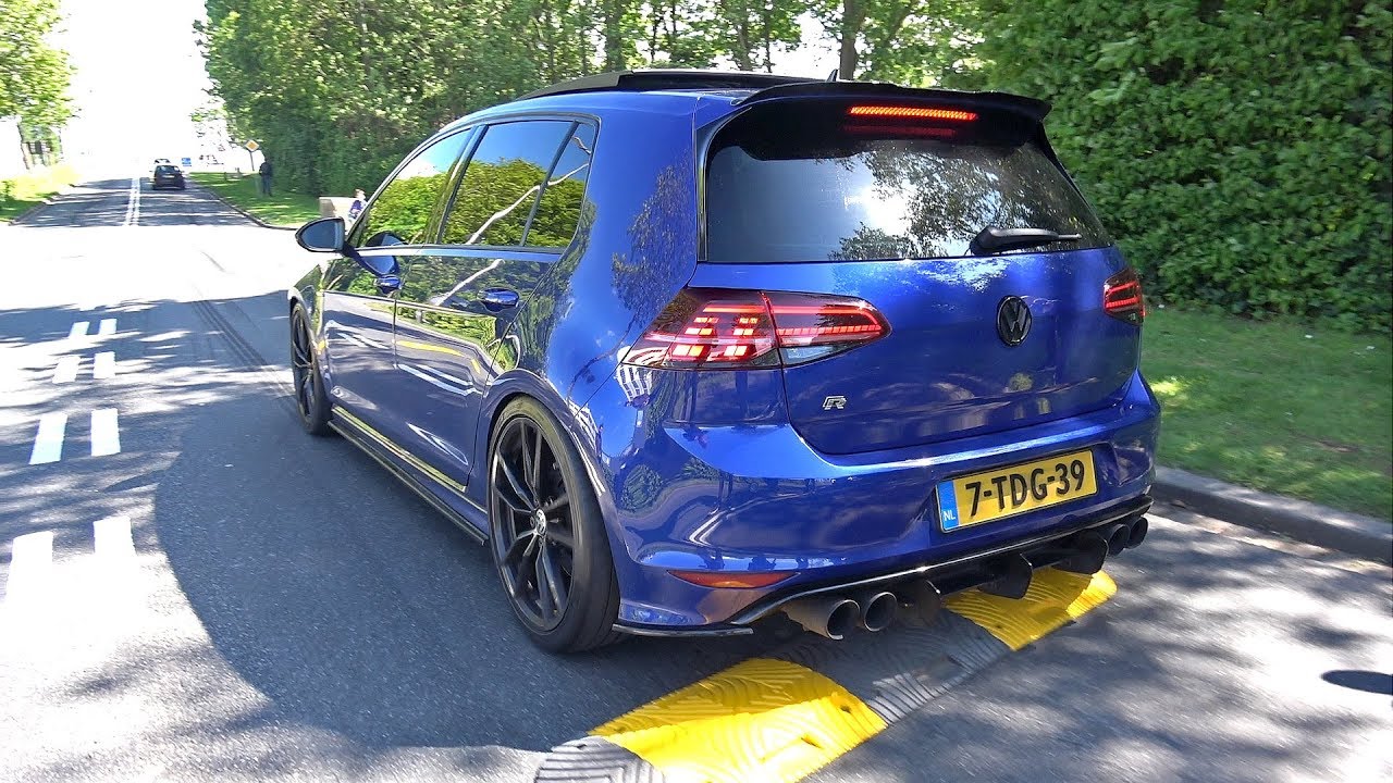 Volkswagen Golf 7 R Stage 2 with LOUD Armytrix Exhaust System!