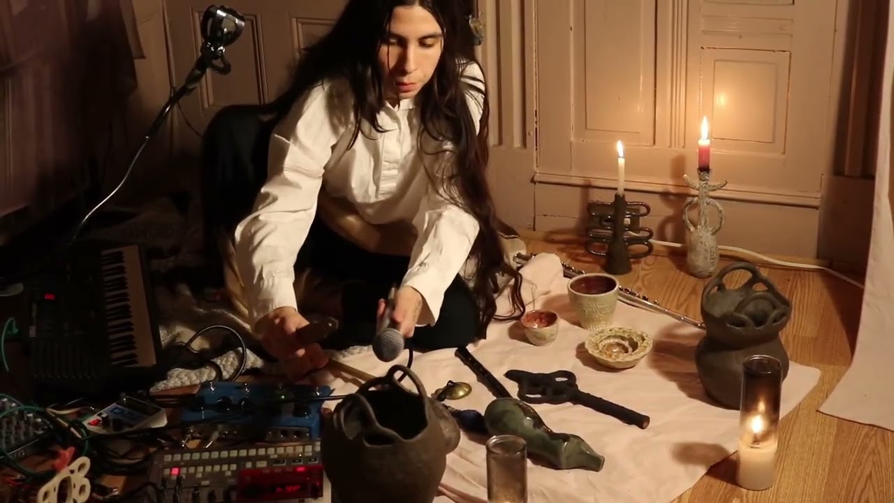 *Sounding&Grounding* Ceramic Instruments and Electronics Improv - Becca Rodriguez AKA Armari e
