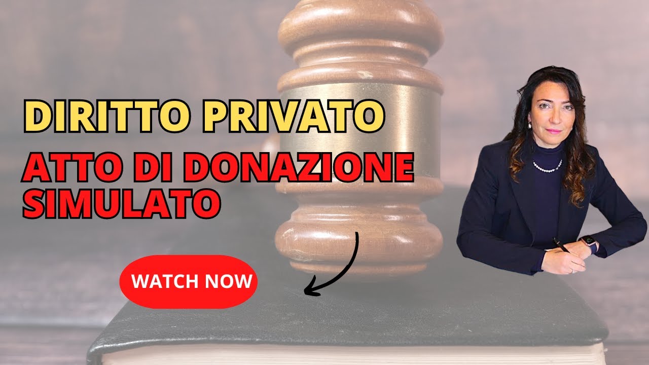 Atto di Donazione Simulato