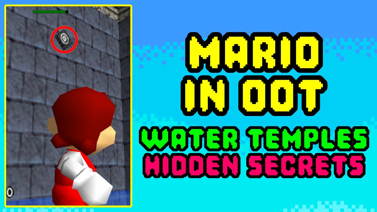 Super Mario in Ocarina Of Time?! (Mod) (26) (Mysteries Of The Water Temple)