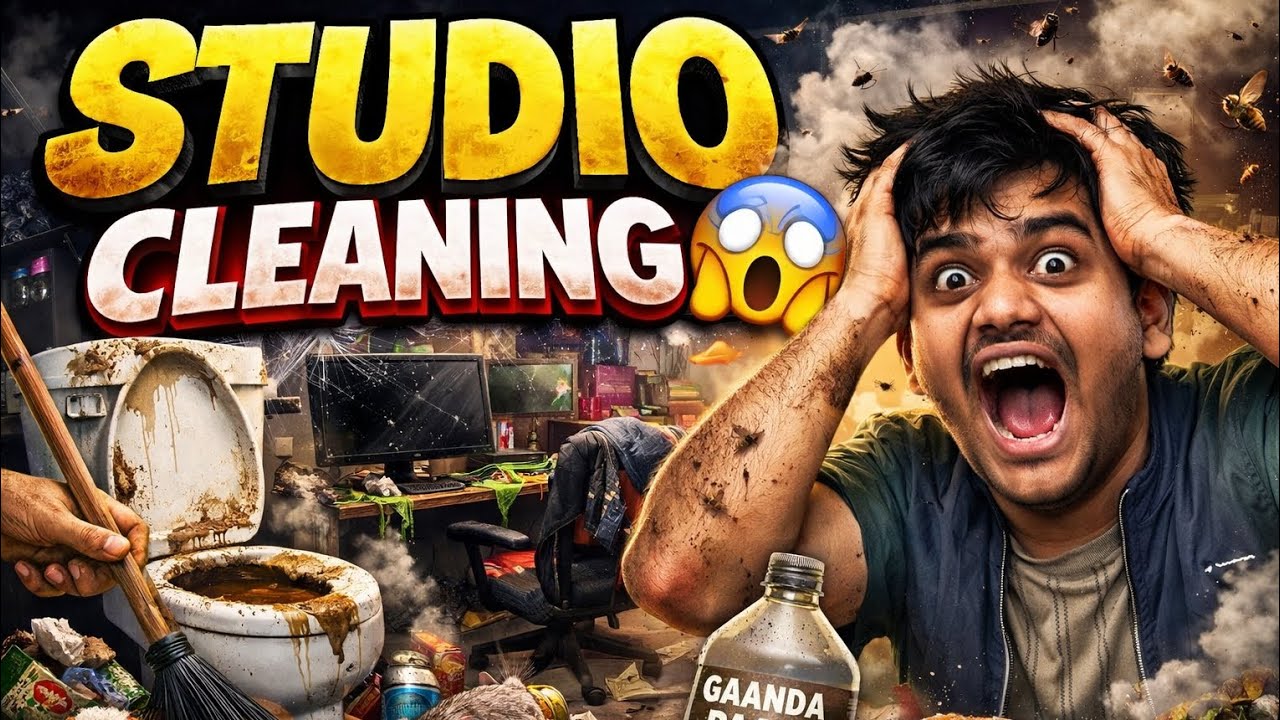 Studio cleaning (स्टूडियो परिस्कार)