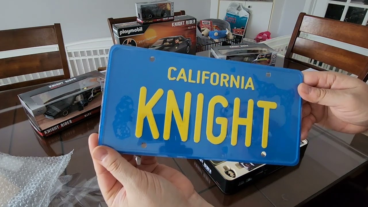 knight Rider Flag agent kit collectable unboxing...