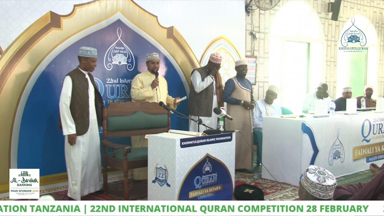live MASHINDANO Ya QURAN masjid idrisa