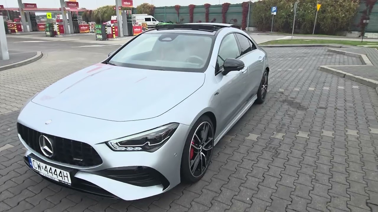Mercedes-Benz CLA 35 AMG salon PL 2024r. 2.0 benzyna 306Koni przebieg: 31.000km Petarda full!