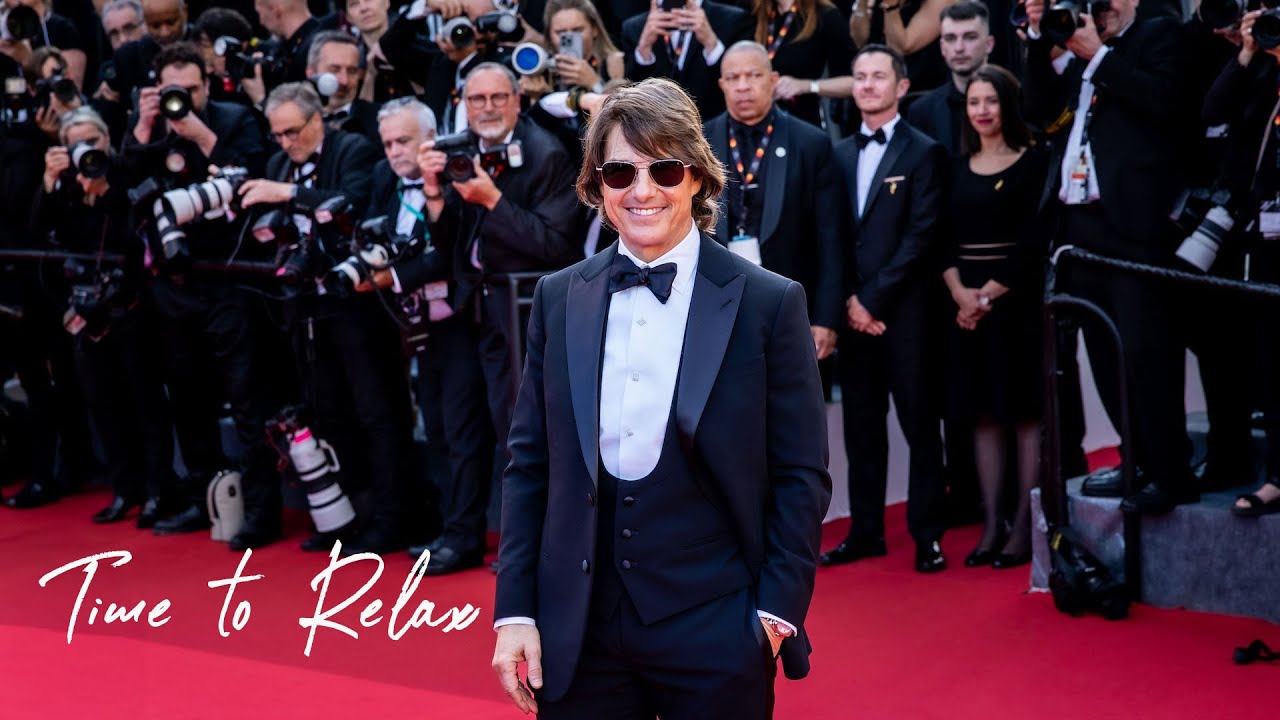 Tom Cruise at Cannes 2025 on the red carpet