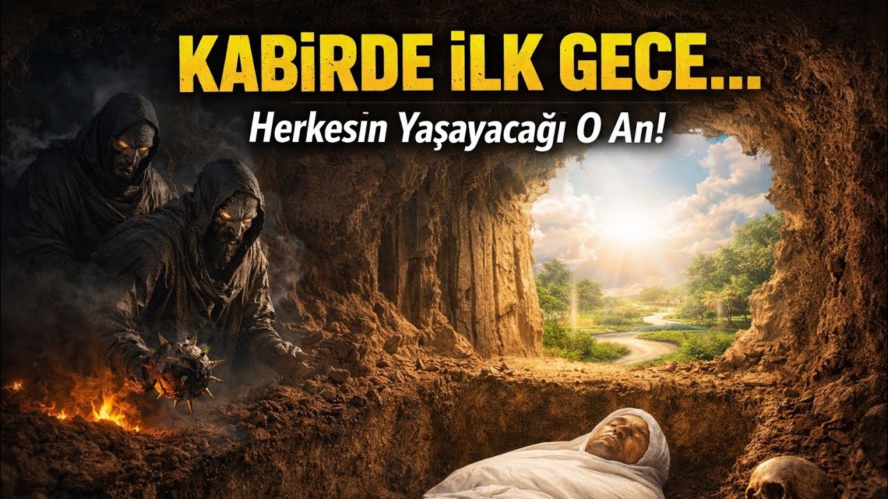 Kabirde ilk gece herkesin yaşayacağı o an 