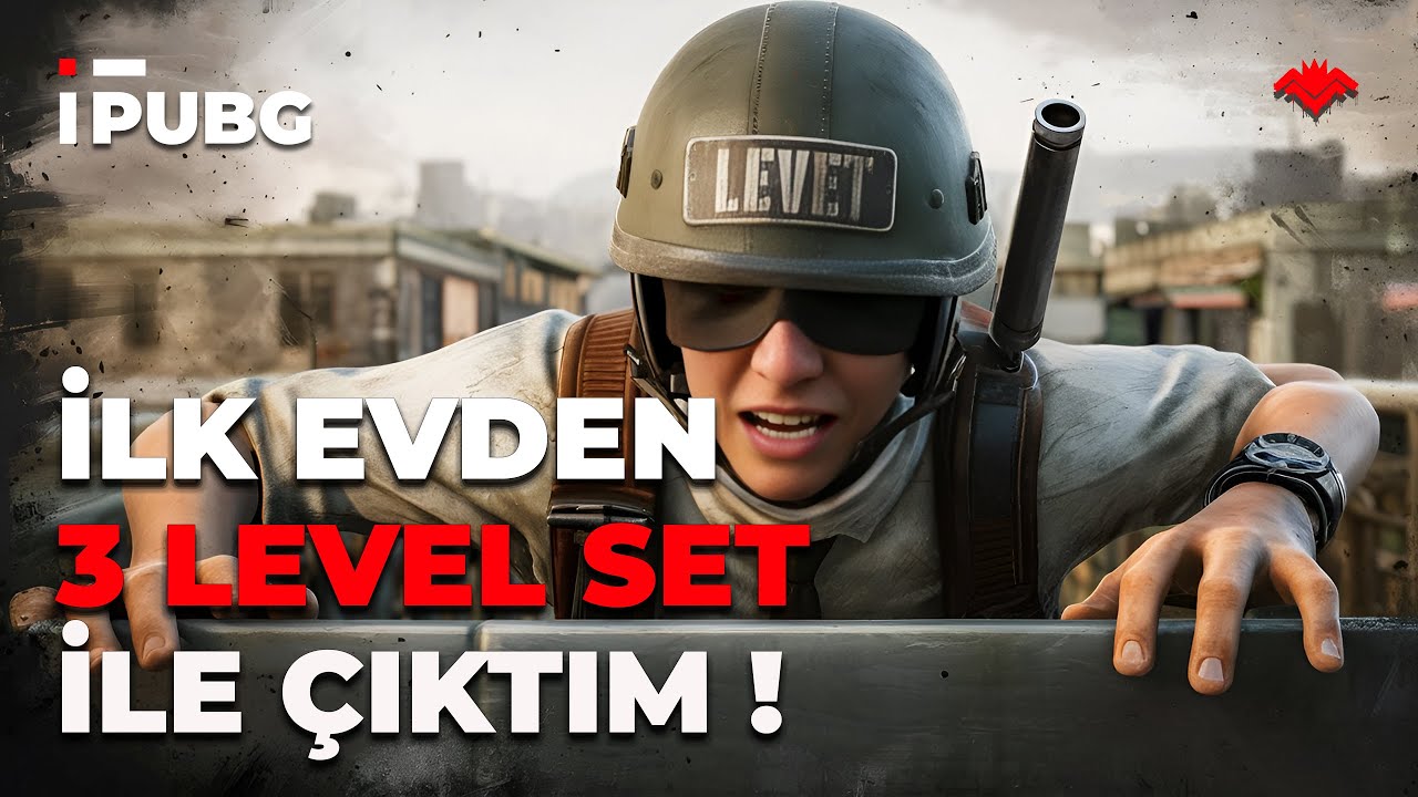 İLK GİRDİĞİM EVDE 3 LEVEL SET GROZA & MK14 BULDUM! #PUBG #SOLO