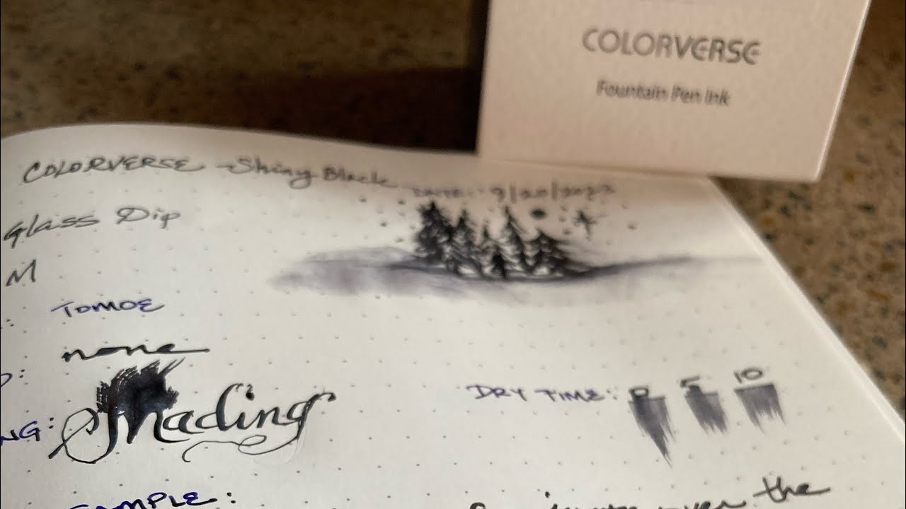 🌟 Colorverse Shiny Black Shimmer ink! SHIMMERTASTIC!!!