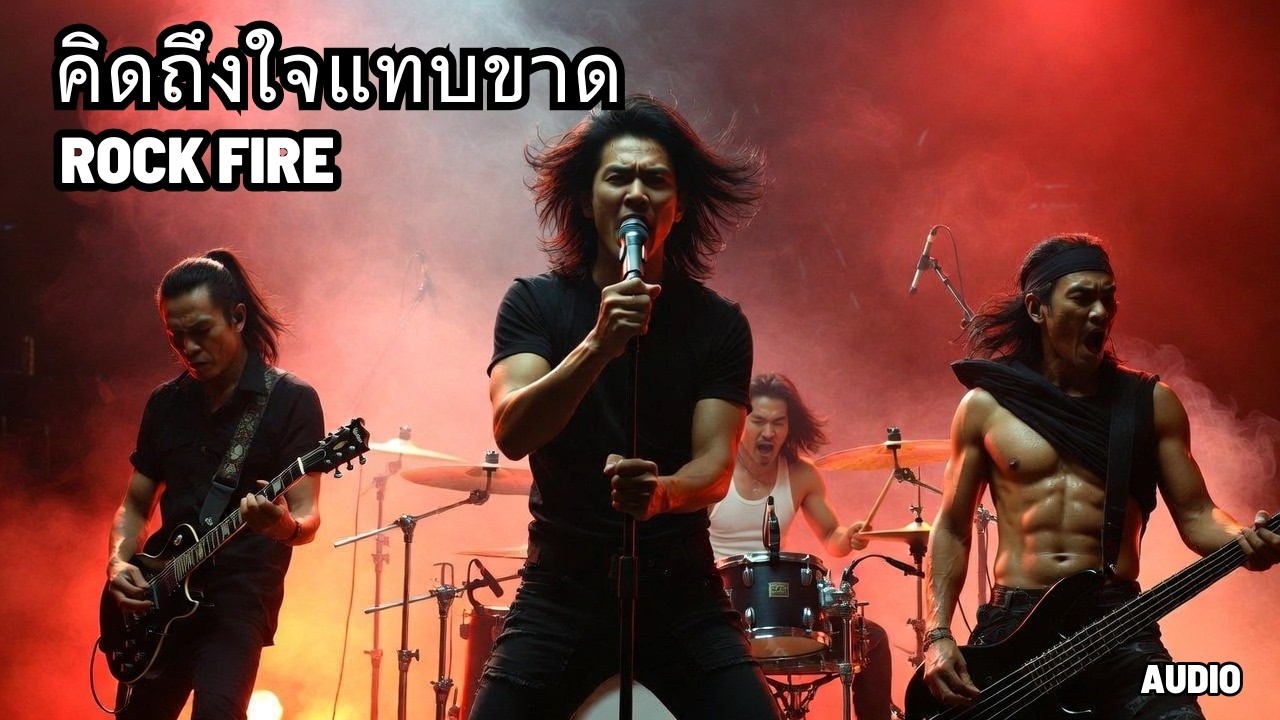 คิดถึงใจแทบขาด | Rock Fire (Official Audio)