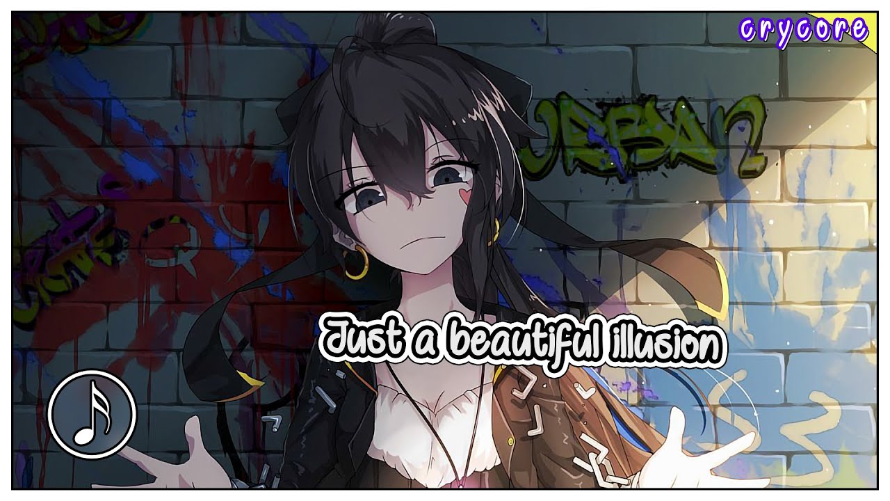 Nightcore - Beautiful Illusion - (Lyrics)