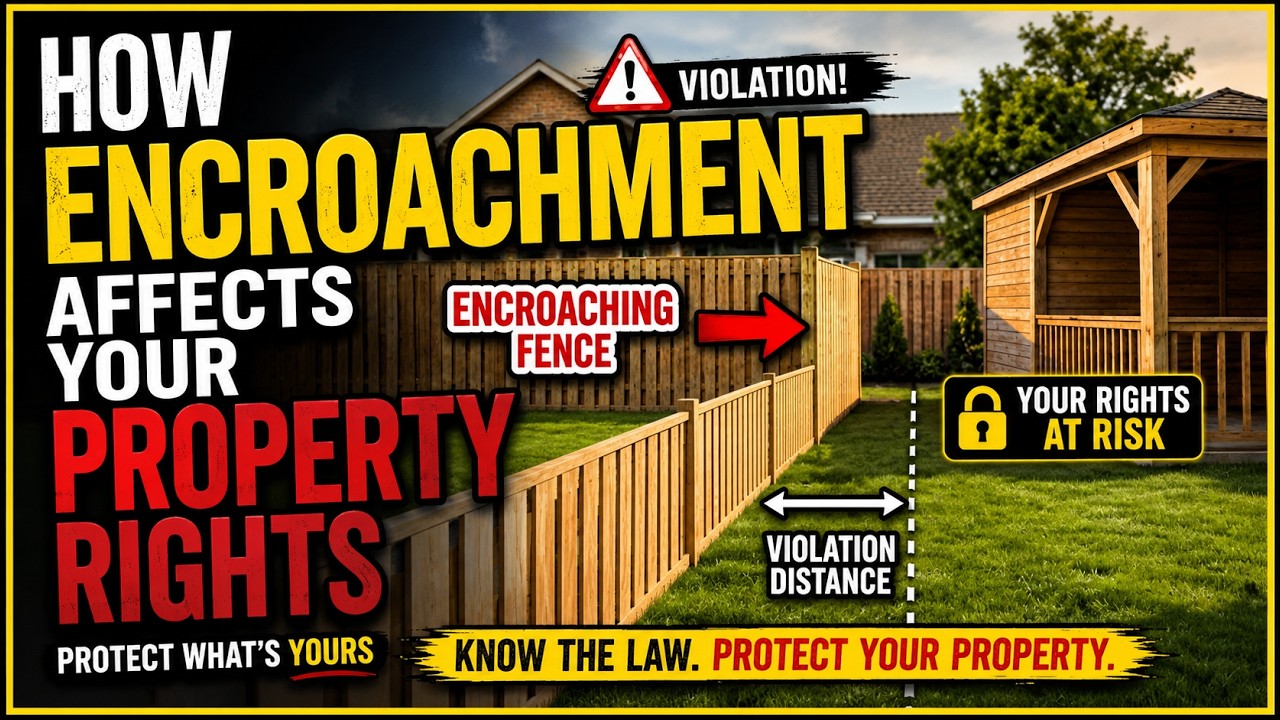 How Encroachment Affects Your Property Rights