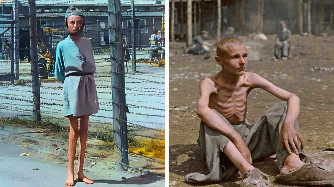 NEVER BEFORE SEEN Videos of Auschwitz (Fully in Color)