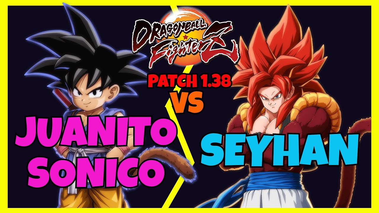 DBFZ - JUANITOSONICO vs SEYHAN matches (Blue Goku, GT Golu, Trunks vs Gogeta 4, Vegito, Android 17)