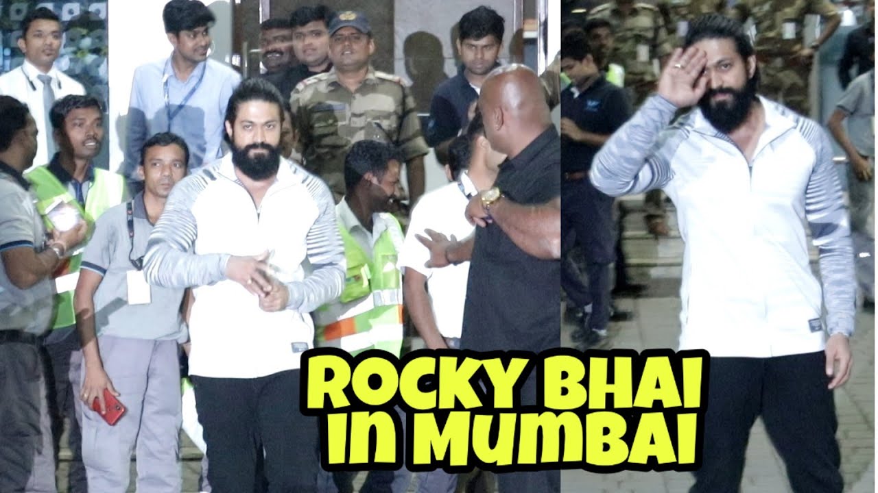 Rocky Bhai aka Yash Back Again in Mumbai | #KGF2