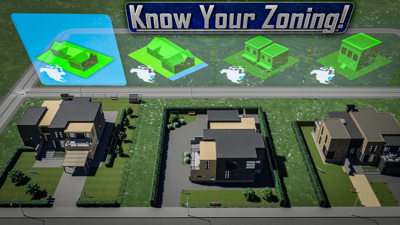 How to Zone for the Right American Residential Buildings in Your Suburbia in Cities Skylines 2