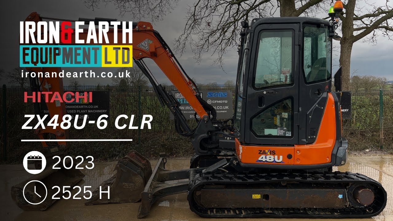 2023 Hitachi ZX48U-6 CLR Excavator 