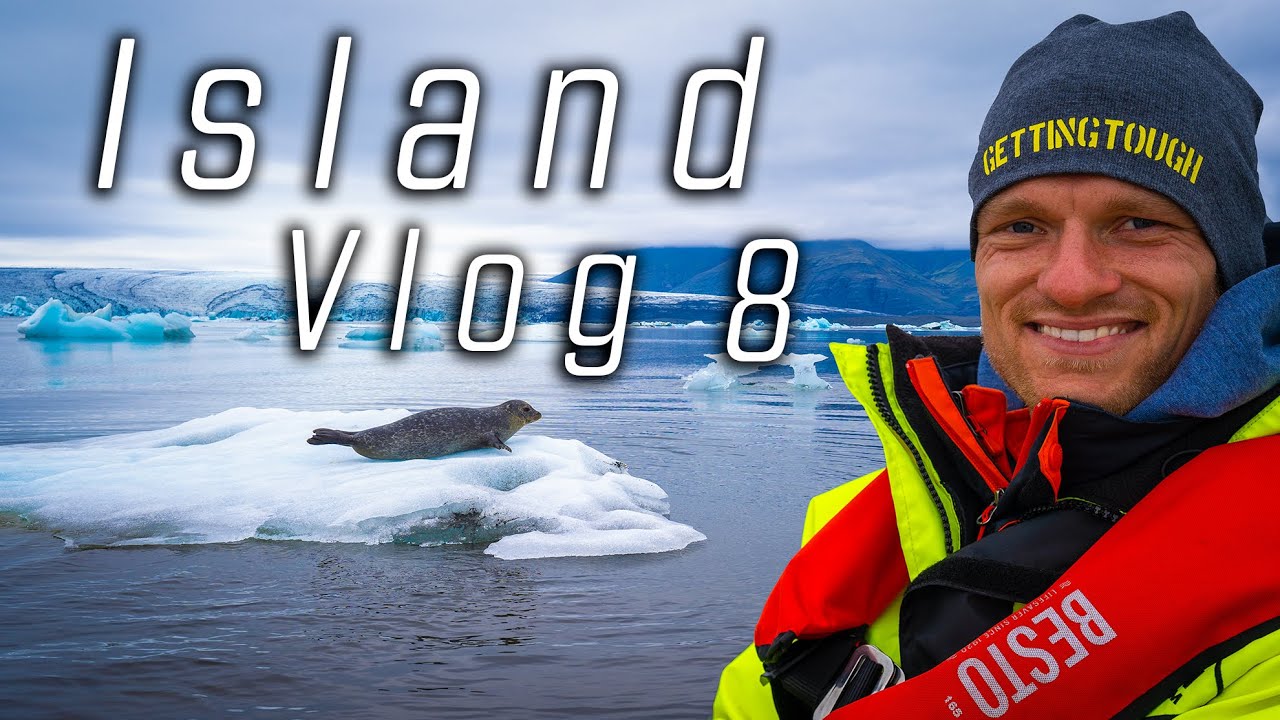 ISLAND Vlog 8 | Mit dem Schlauchboot direkt zum Gletscher mit Jökulsárlón Glacier Lagoon Boat Tours!