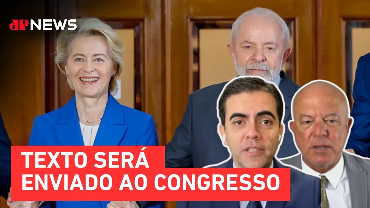 Casa Civil recebe acordo Mercosul-UE; Vilela e Motta comentam
