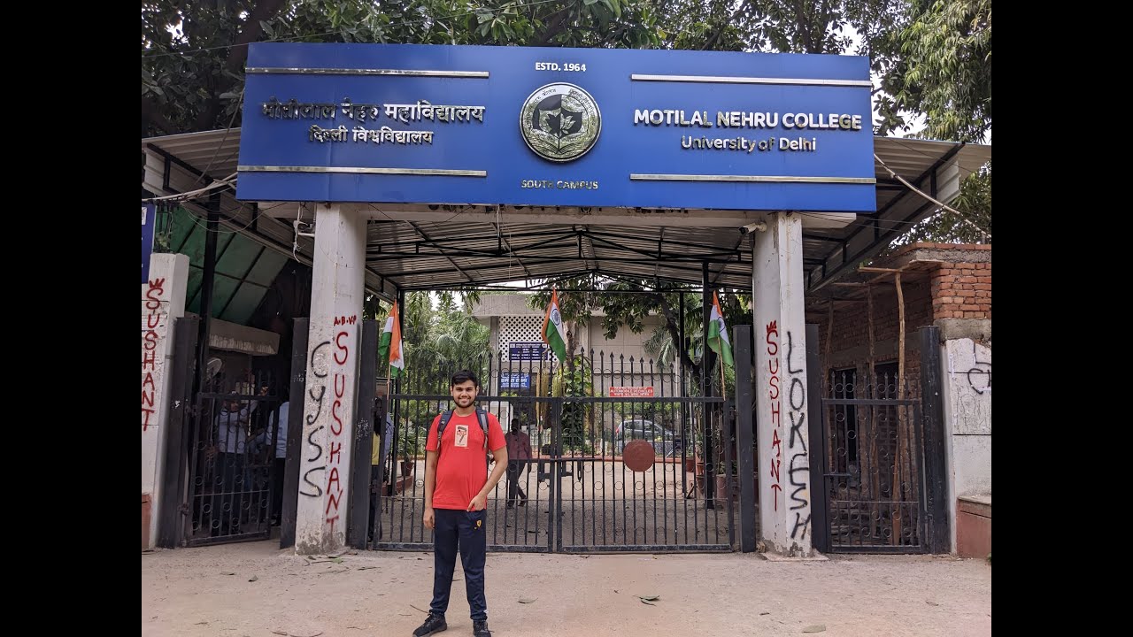 First Day At Motilal Nehru College || Mratunjay Tanwar