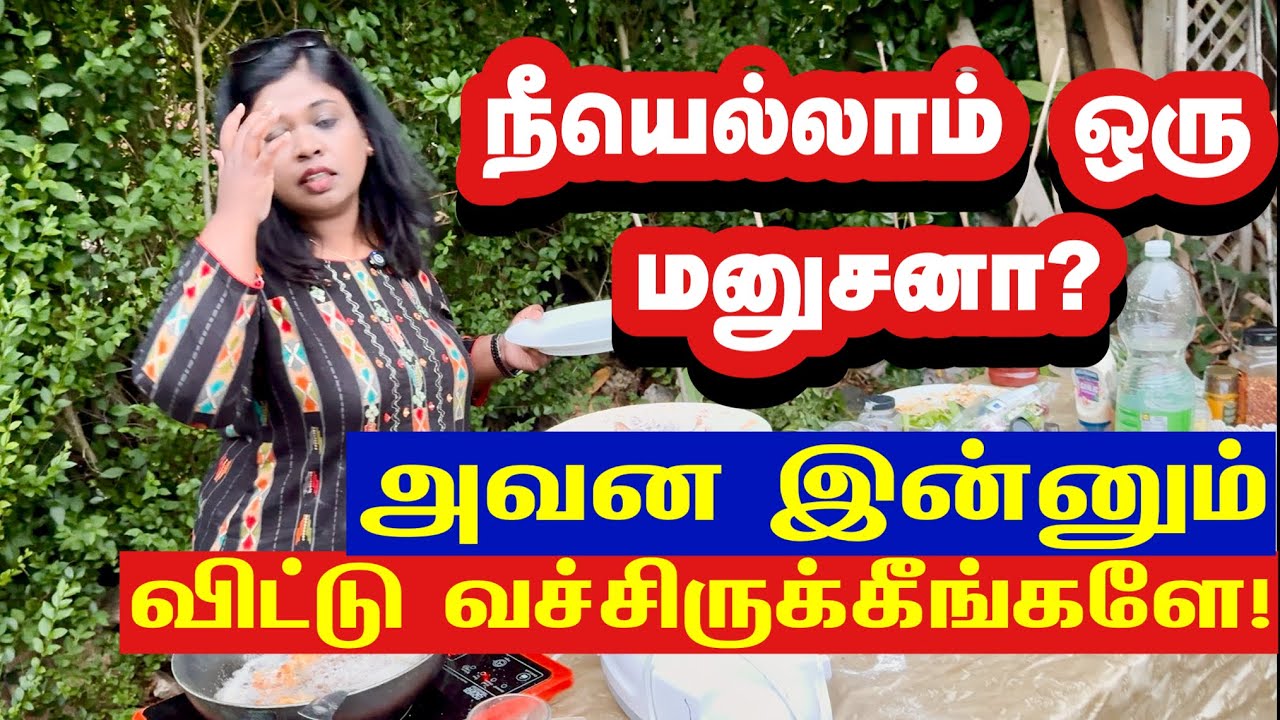 கோபம் பொத்துகிட்டு வருது!அவன இன்னும் விட்டு வச்சிருக்கீங்களே!squid fry in our garden with vegetables