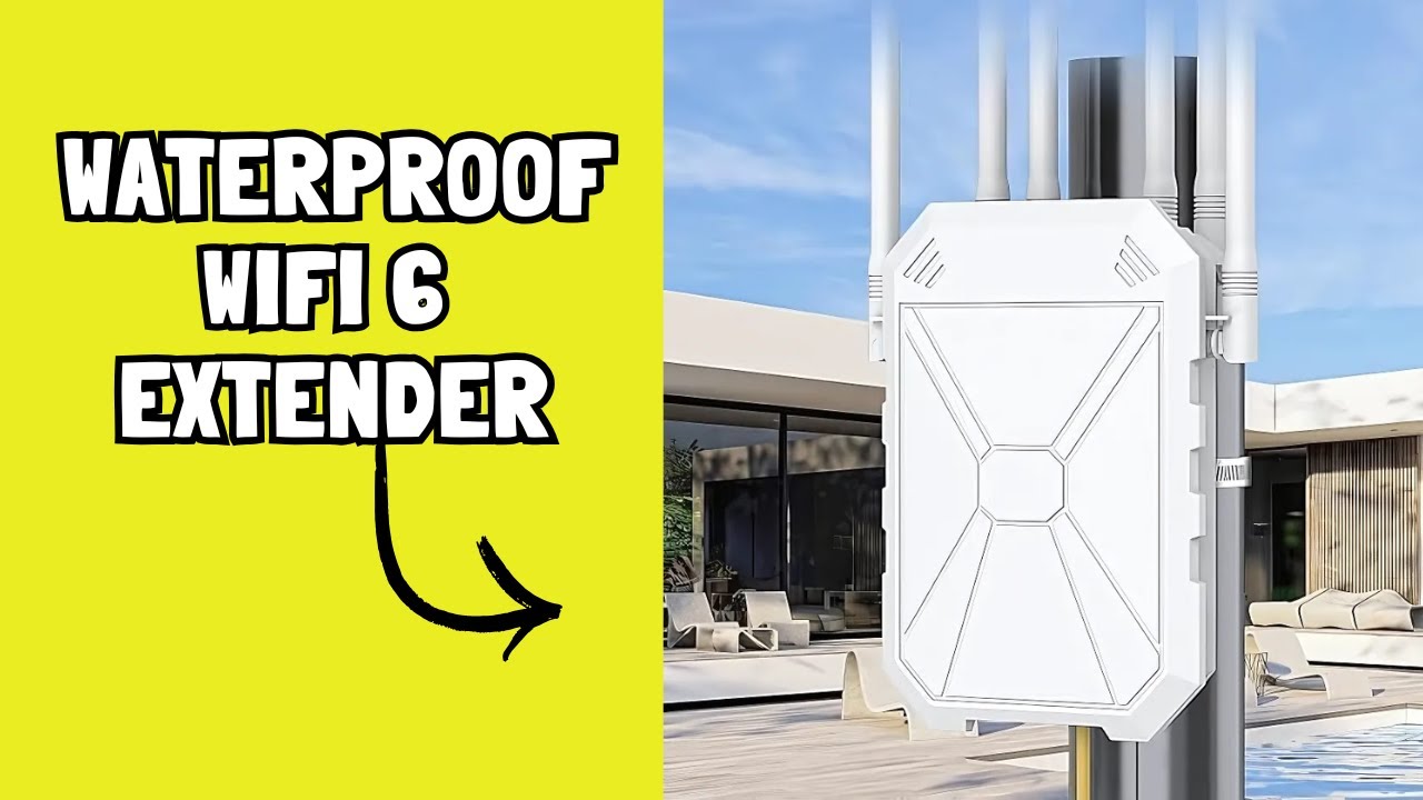 Stronger Outdoor WiFi in Minutes! INEAUTO WiFi 6 Extender Setup & Review