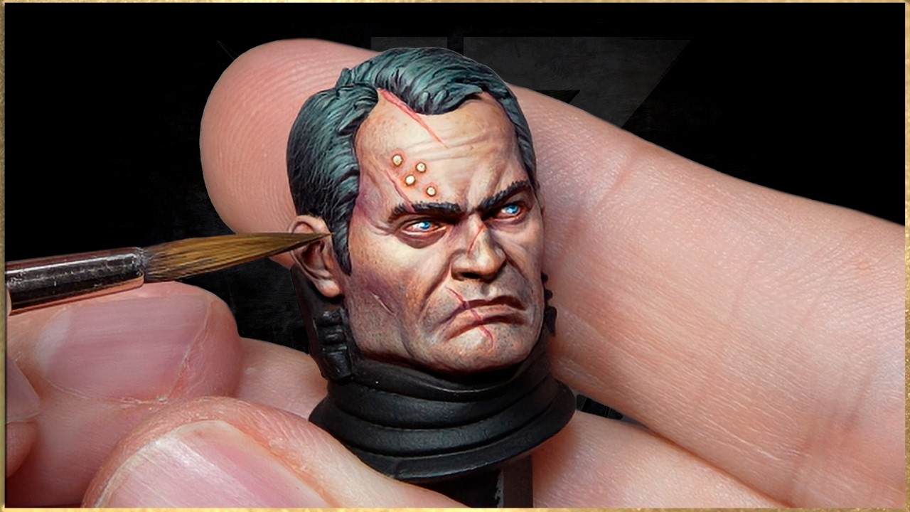Unlocking the Most Stunning Face I've Ever Painted! Warhammer Space Marine 2